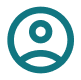 User profile icon representing personalized accessibility settings in Paperturn digital publications