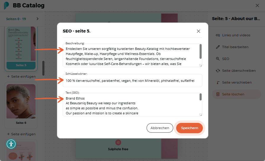 Vergrößertes SEO-Popup mit langer Beschreibung und Liste von Schlüsselwörtern für das Flipbook. Vergrößertes SEO-Popup mit langer Beschreibung und Liste von Schlüsselwörtern für das Flipbook.