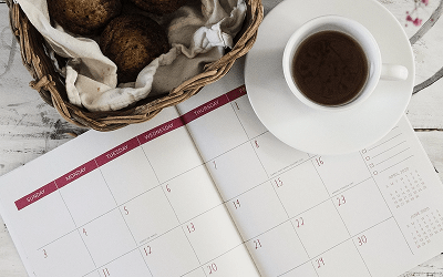 Social Media Calendar (Photo Credits - Debbie Hudson)